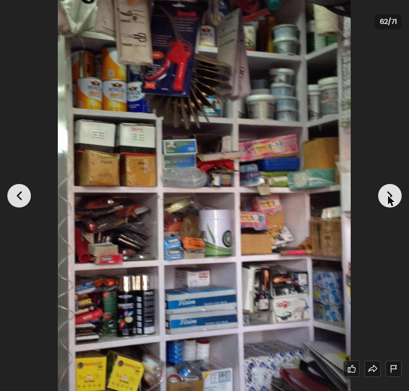 Hardware and supplies corner display — Maimoon Hardware Kondhwa Pune