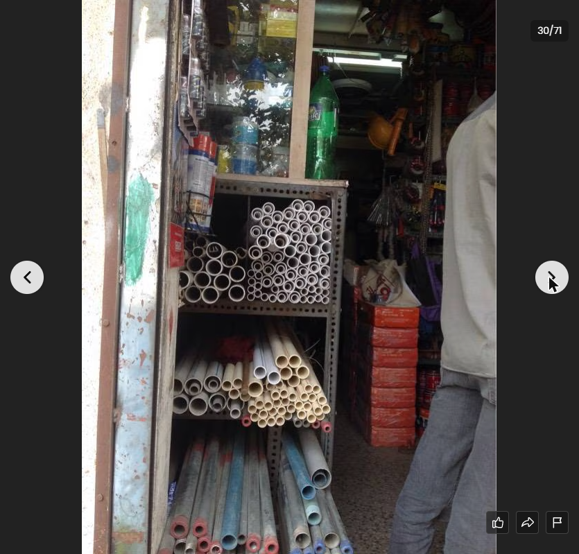 PVC pipes range on shelf — Maimoon Hardware Kondhwa Pune