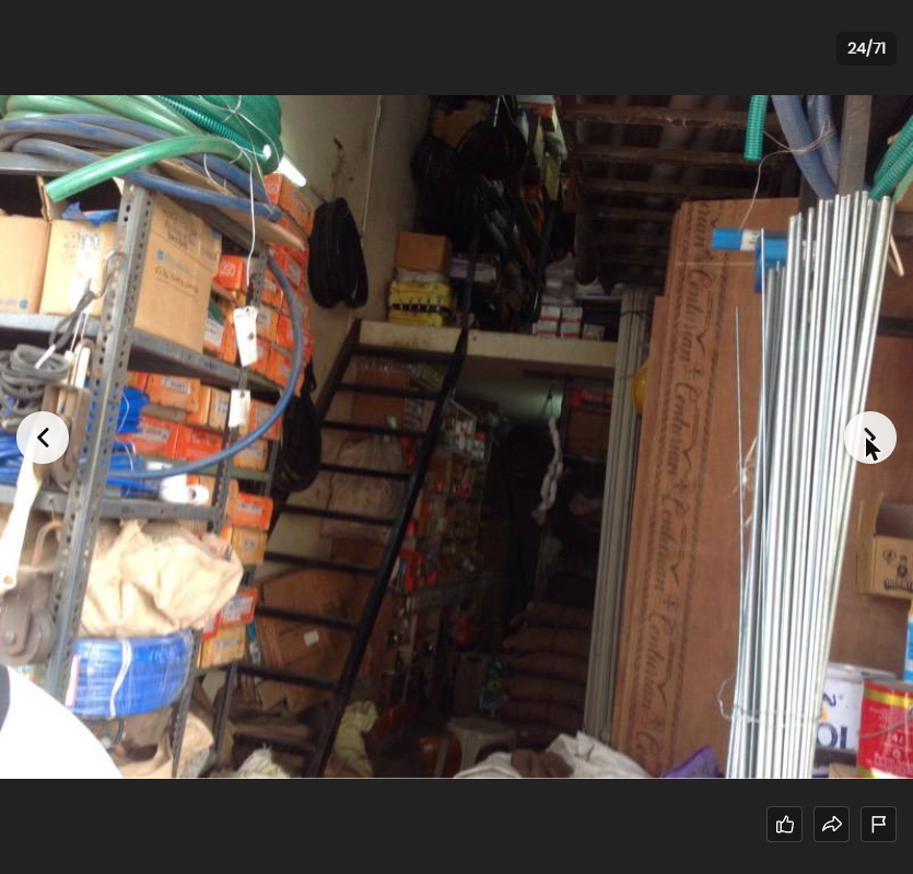 PVC rods in storage room — Maimoon Hardware Kondhwa Pune