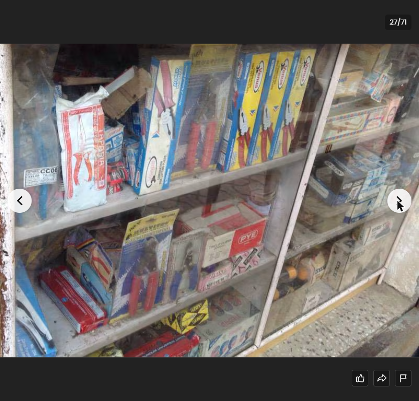 Taparia pliers and cutters display — Maimoon Hardware Kondhwa Pune